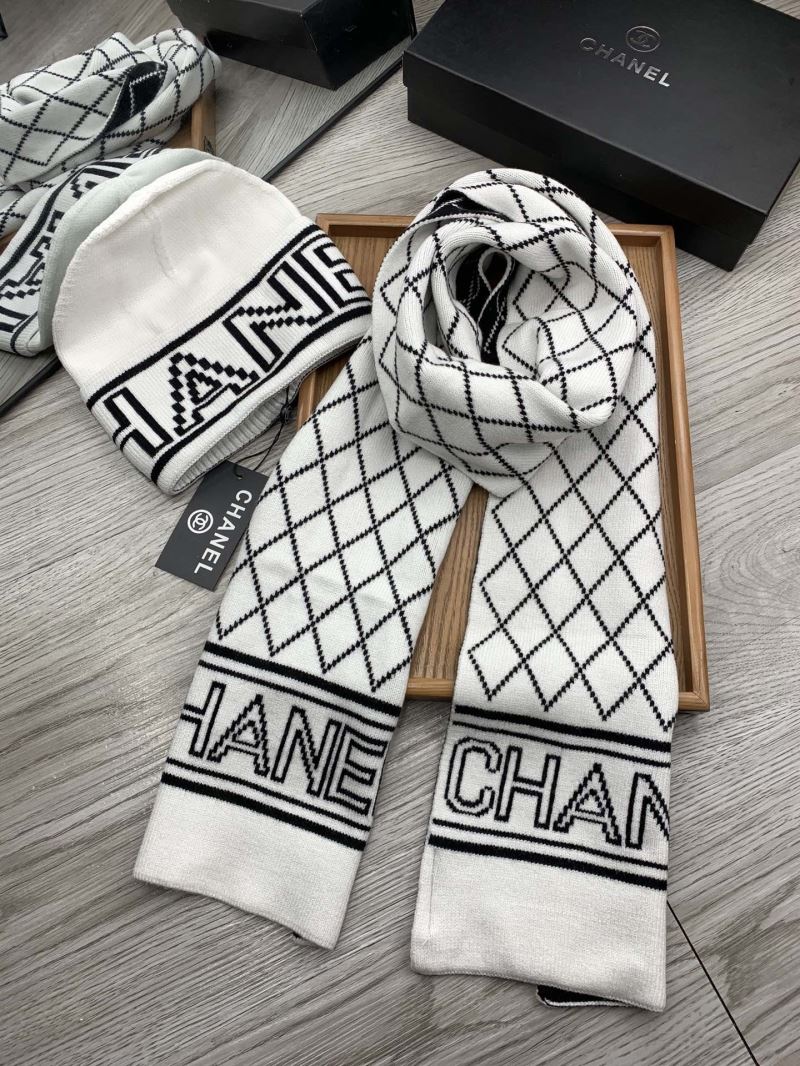 Chanel Caps Scarfs